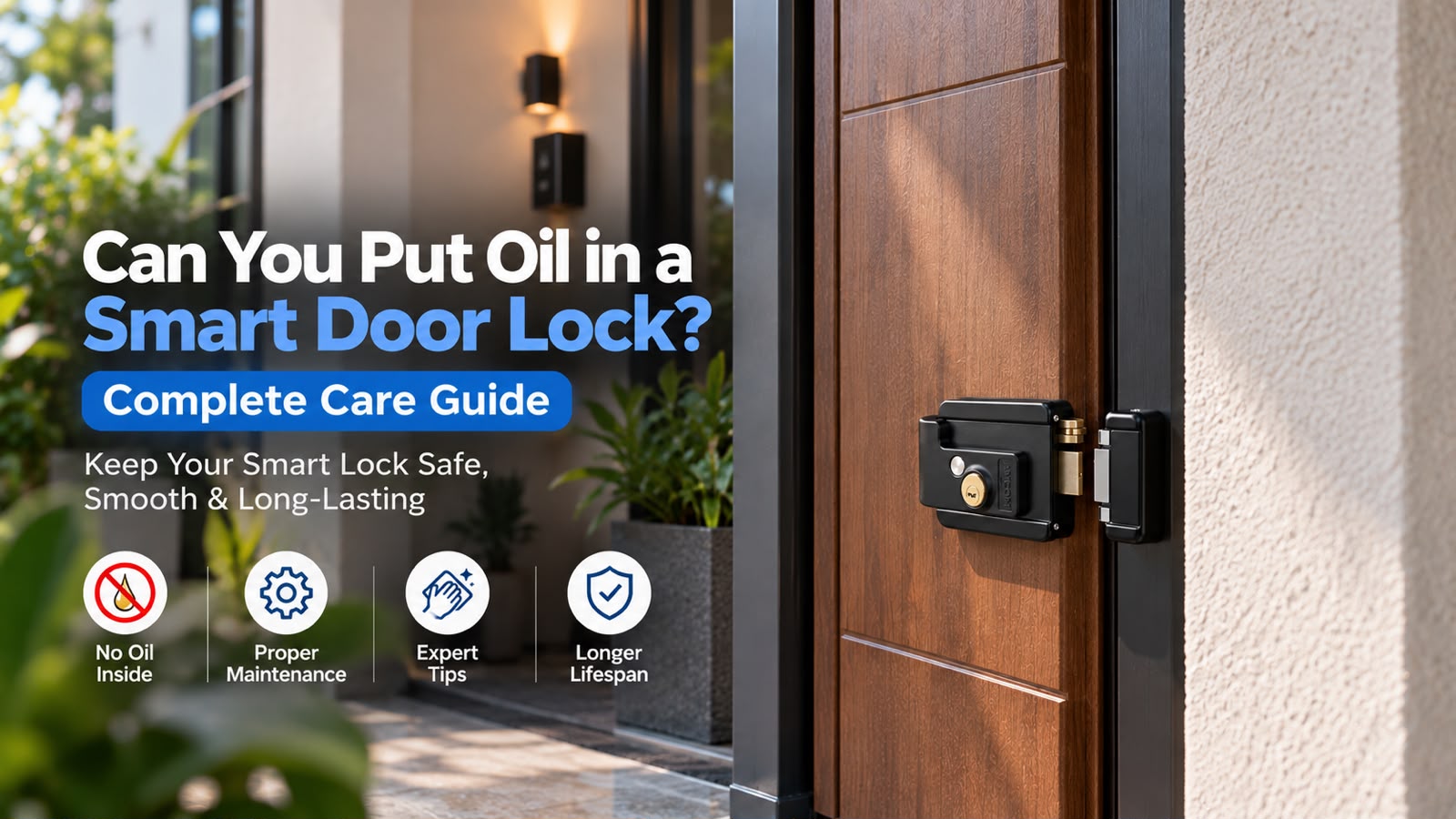 Can You Put Oil in a Smart Door Lock Complete Care Guide
